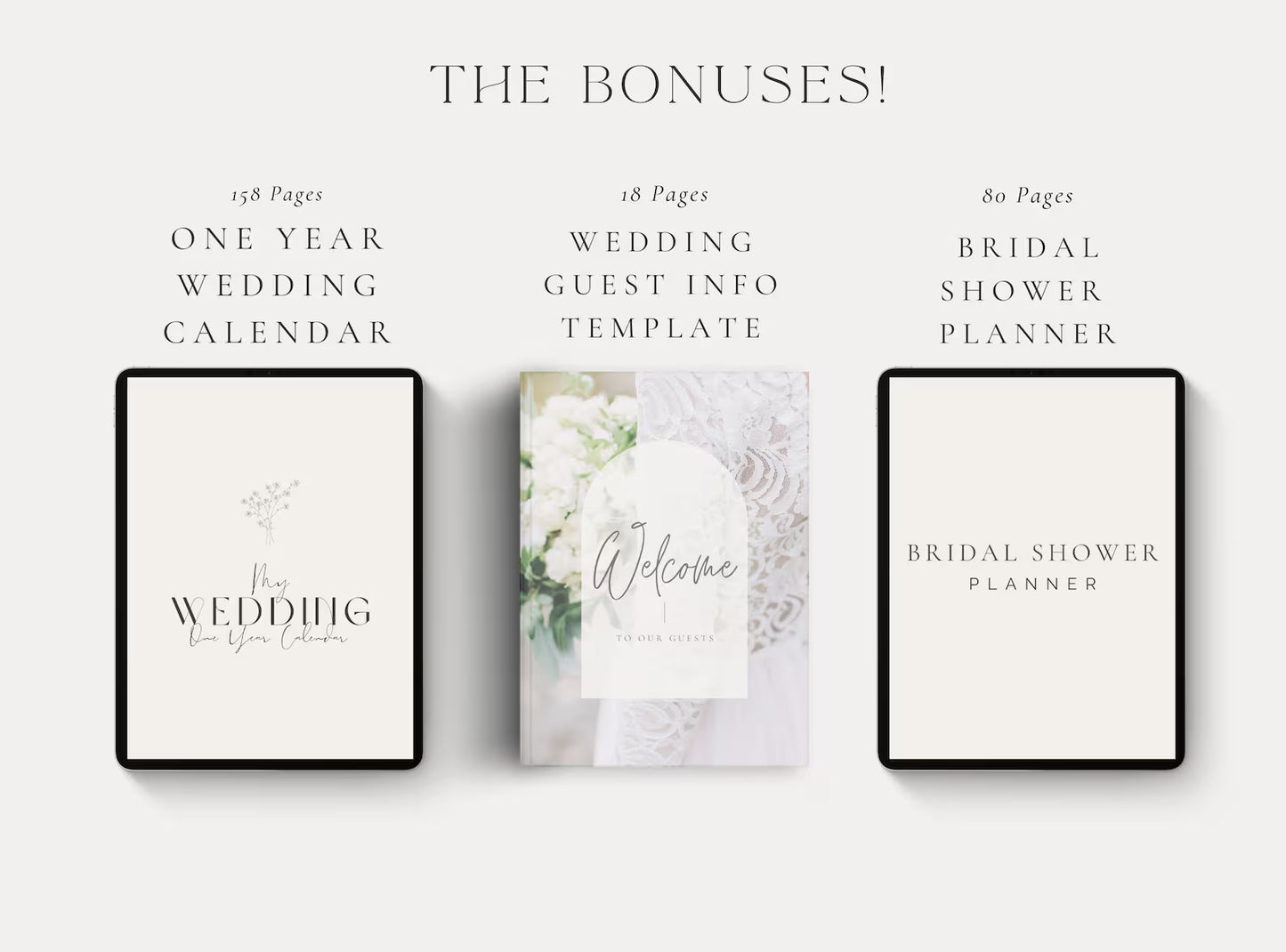 Wedding Day Binder Template